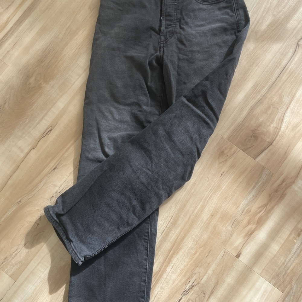 Premium Levi’s ribcage washed black